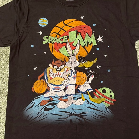 Looney Tunes Space Jam T Shirt Medium and XL - Picture 3 of 7